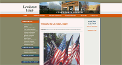 Desktop Screenshot of lewiston-ut.org